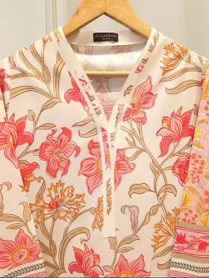 AGHANOOR -  2 Piece - Digital Printed Lawn Suit S112096